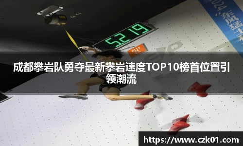 成都攀岩队勇夺最新攀岩速度TOP10榜首位置引领潮流
